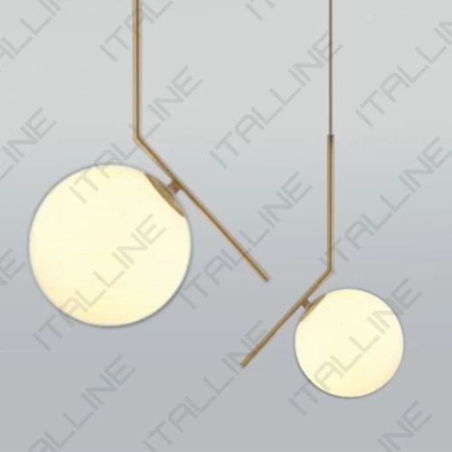 Подвесной светильник ITALLINE Bolla SP 6212/200 brass
