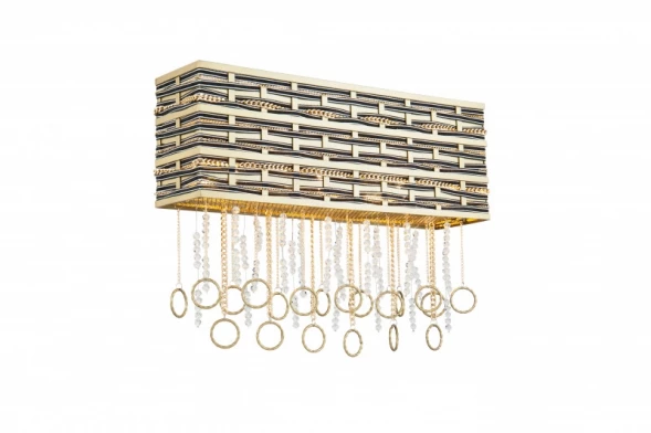 Бра PERSO W4930.3 GOLD&amp;BLACK Lucia Tucci