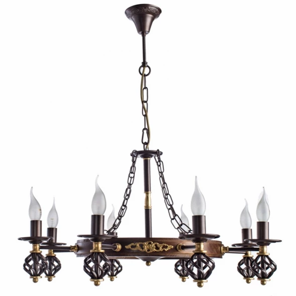 Подвесная люстра A4550LM-8CK ARTE Lamp