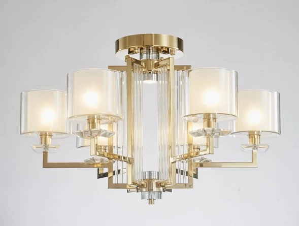 Люстра на штанге 4406/C gold Newport