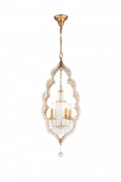 Подвесная люстра TENEREZZA 5490.4 gold Lucia Tucci