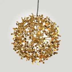 Люстра Tezani Argent Suspension Pendant lamp 85 gold D50