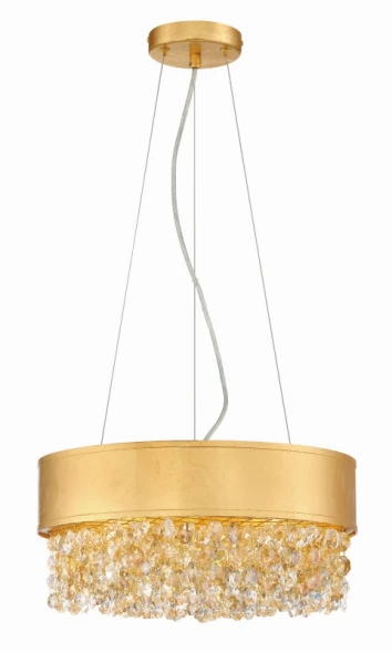 Подвесная люстра FABIAN 1554.5 gold leaf Lucia Tucci
