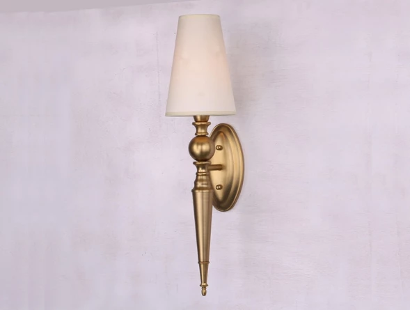Бра 7801/A brass matt без абажуров Newport